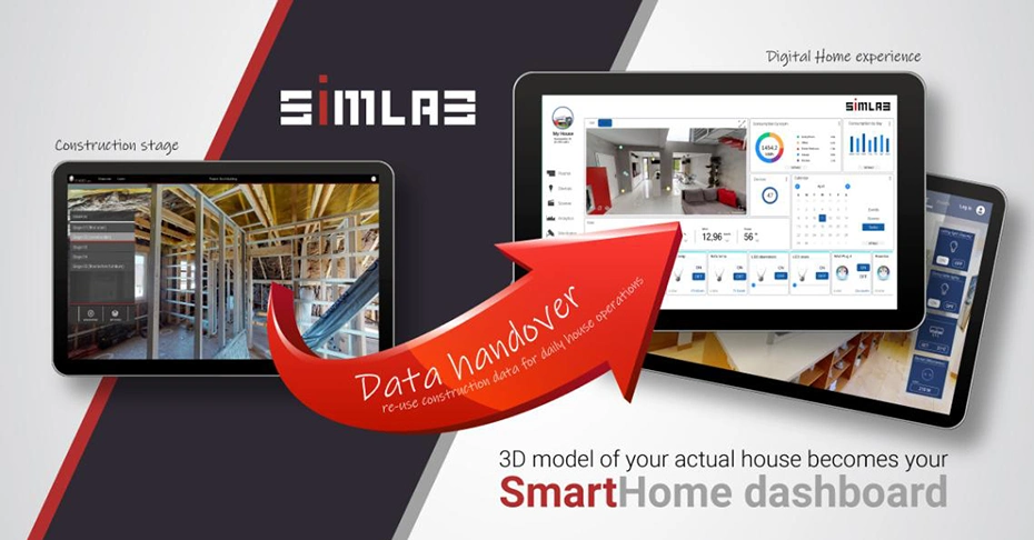 SIMLAB SmartHome App Dashboard