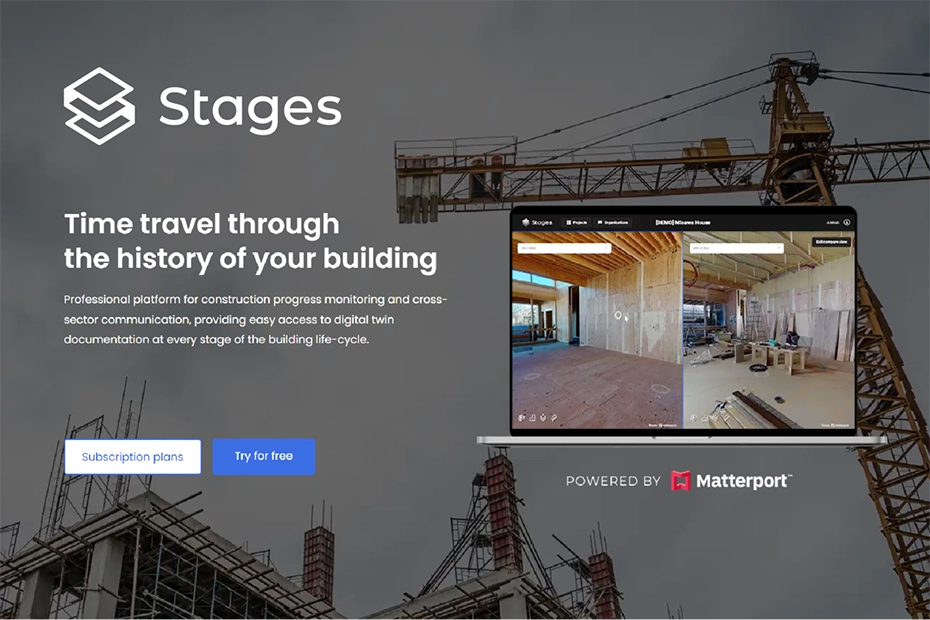 STAGES new product page