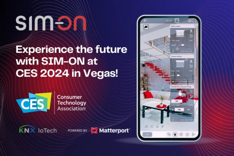 Join SIM-ON at CES 2024 in Las Vegas! 